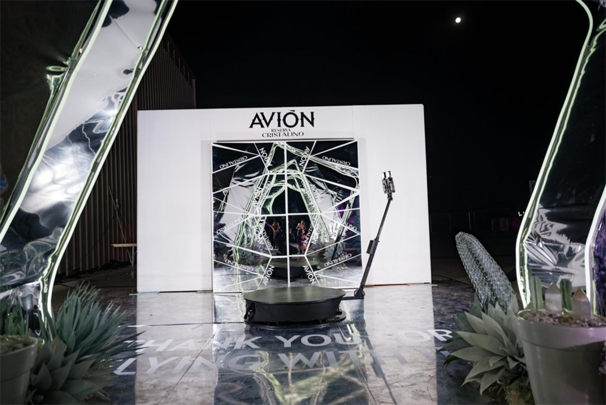 Avión香檳音樂節(jié)活動策劃的拍照裝置相當(dāng)吸睛