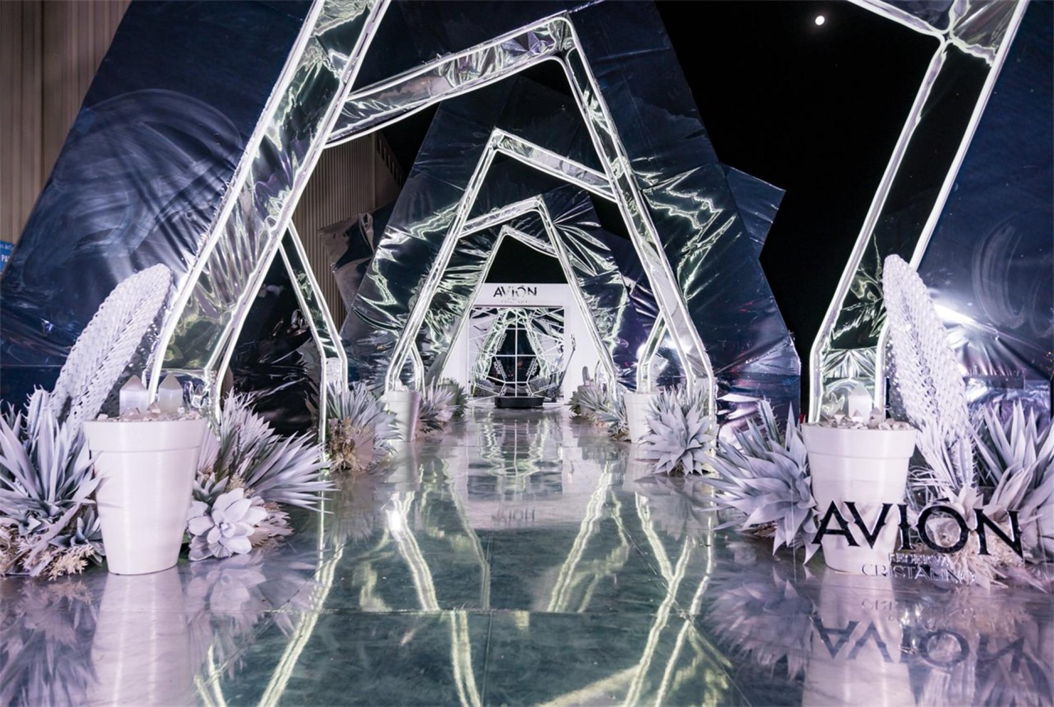 Avión香檳音樂節(jié)活動策劃的拍照裝置相當(dāng)吸睛